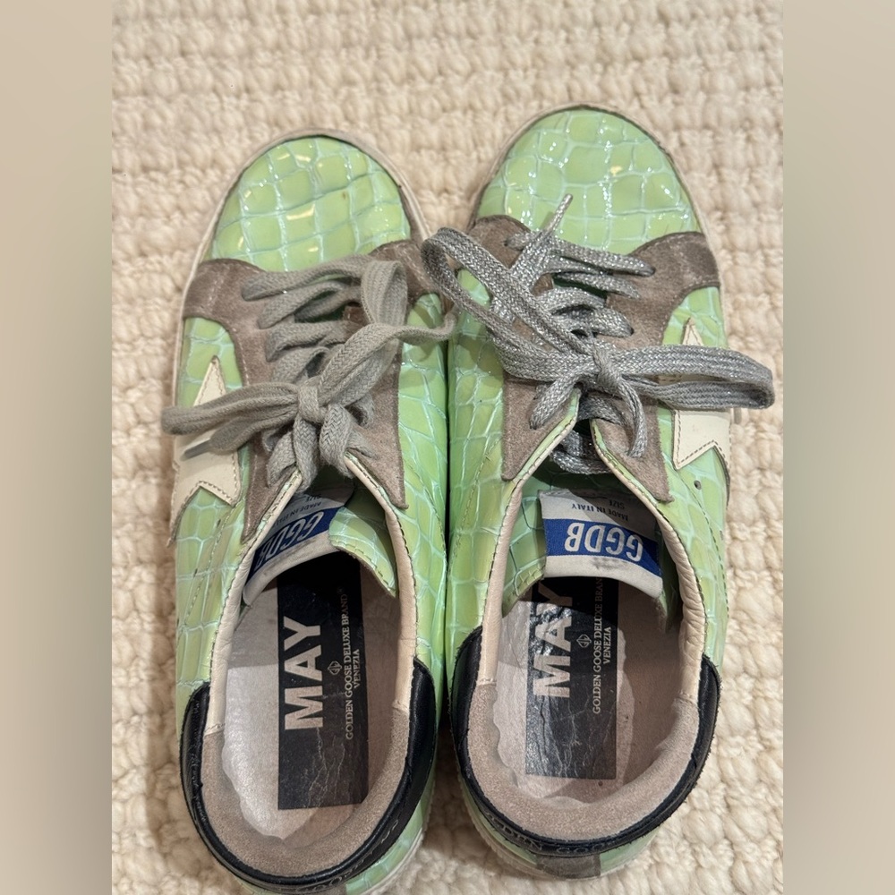 GGDB May Patent Leather Sneakers